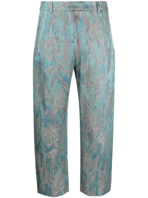 Alberto Biani Trousers Clear Blue