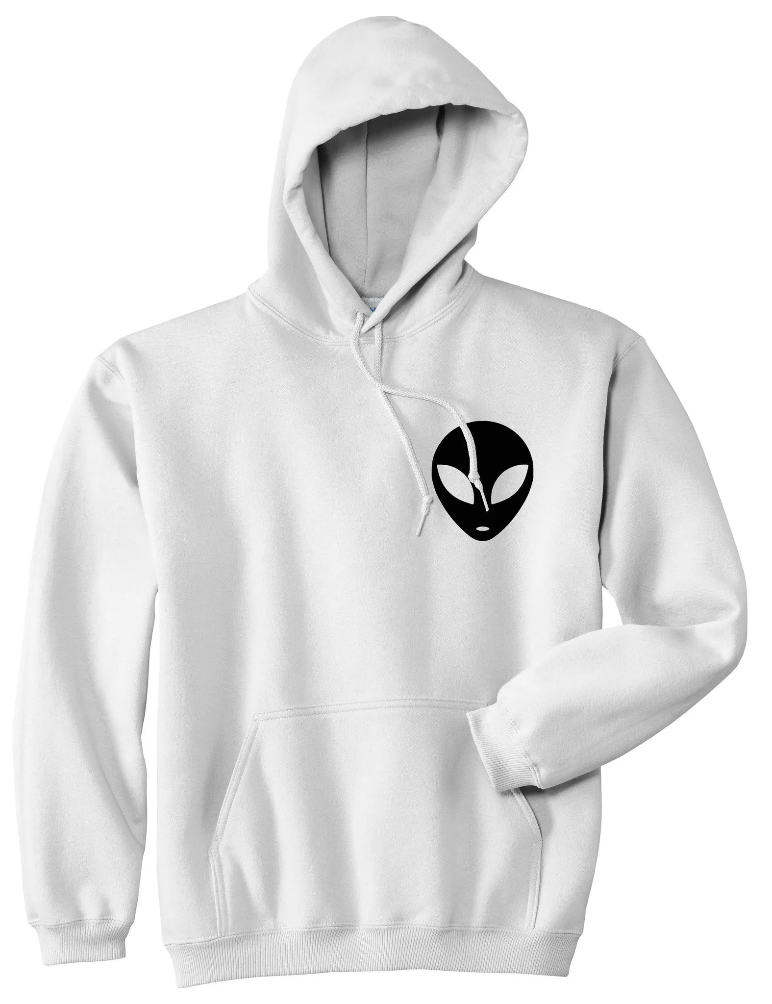 Alien Head Pullover Hoodie