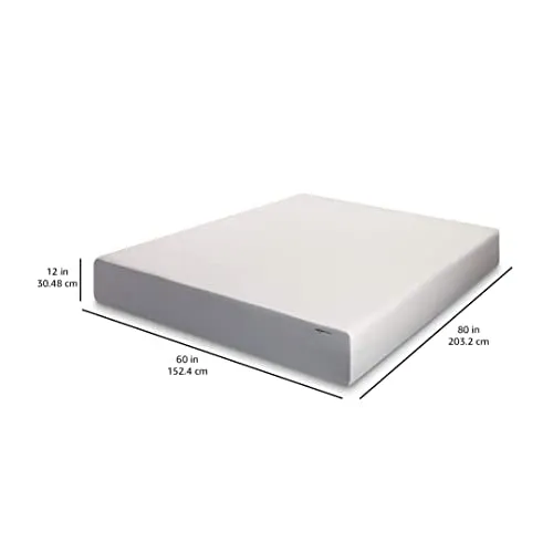 Amazon Basics Memory Foam Mattress, Medium Firm, 12 Inch, Queen