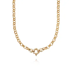 Apollo Chain Necklace 18ct Gold Plate