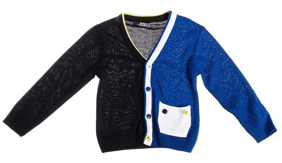 Attic 21 Boy's NSW4238 Cardigan - Multi