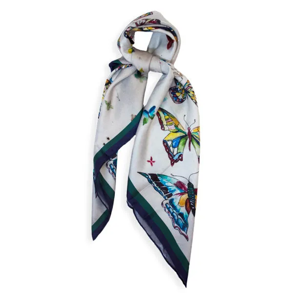 Aviation Dance - Square Silk Scarf