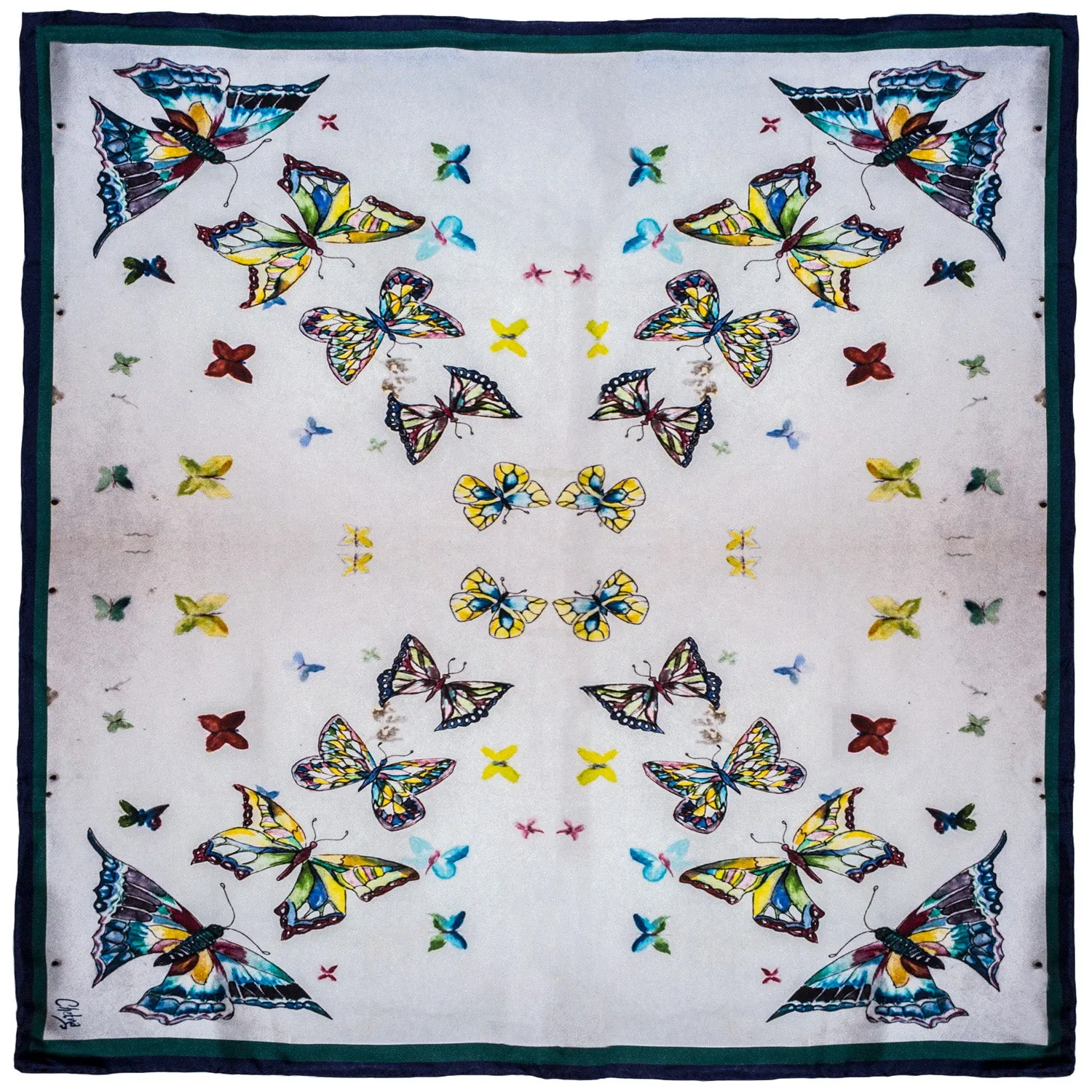 Aviation Dance - Square Silk Scarf