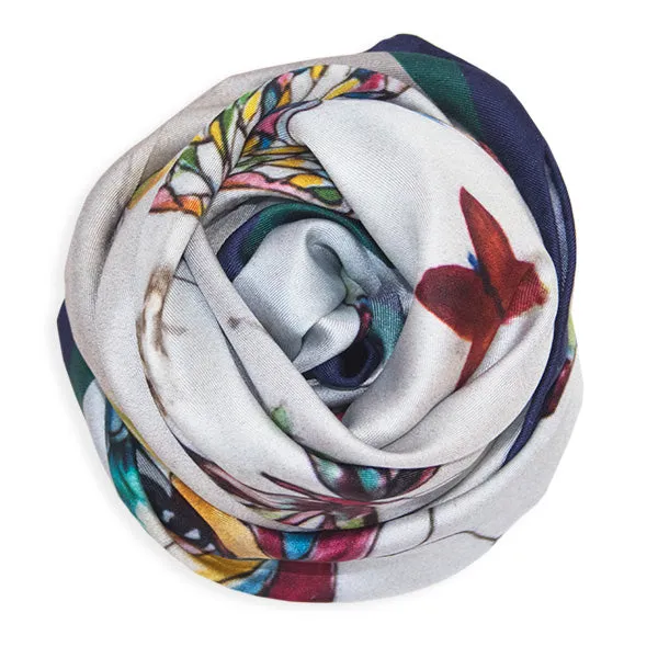 Aviation Dance - Square Silk Scarf