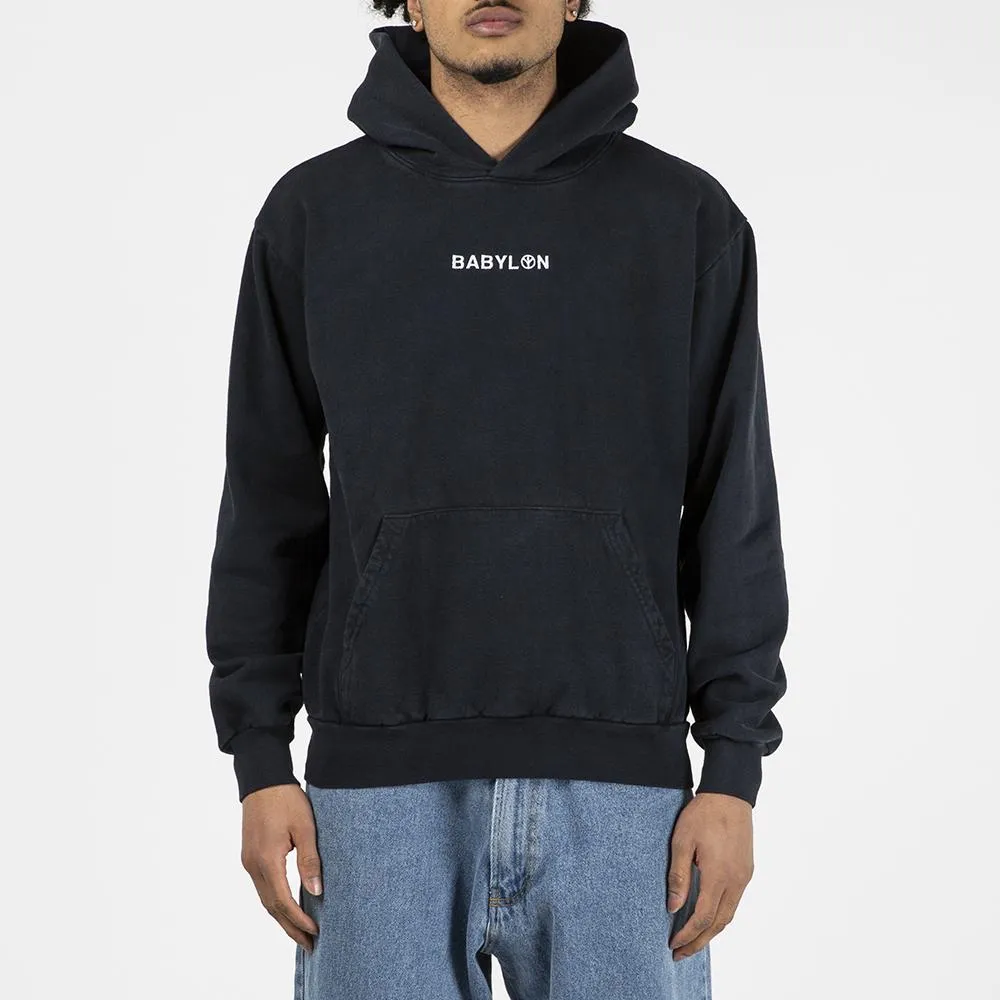 Babylon Shop Pullover Hoodie / Black