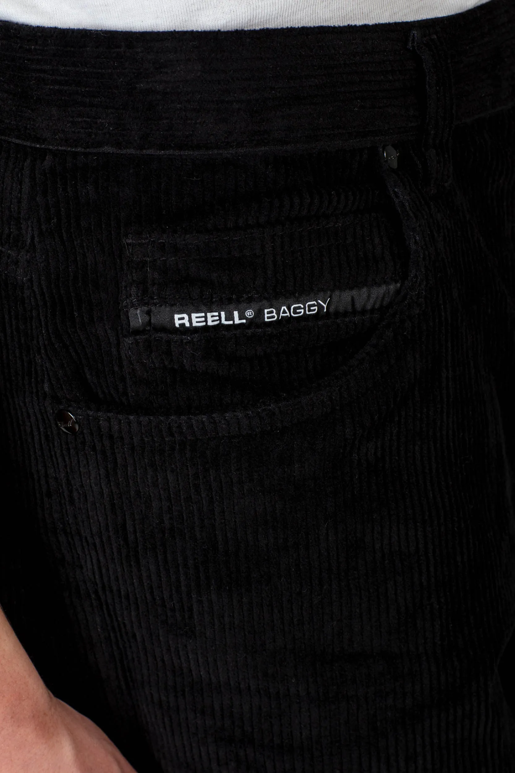 Baggy -  Black Corduroy