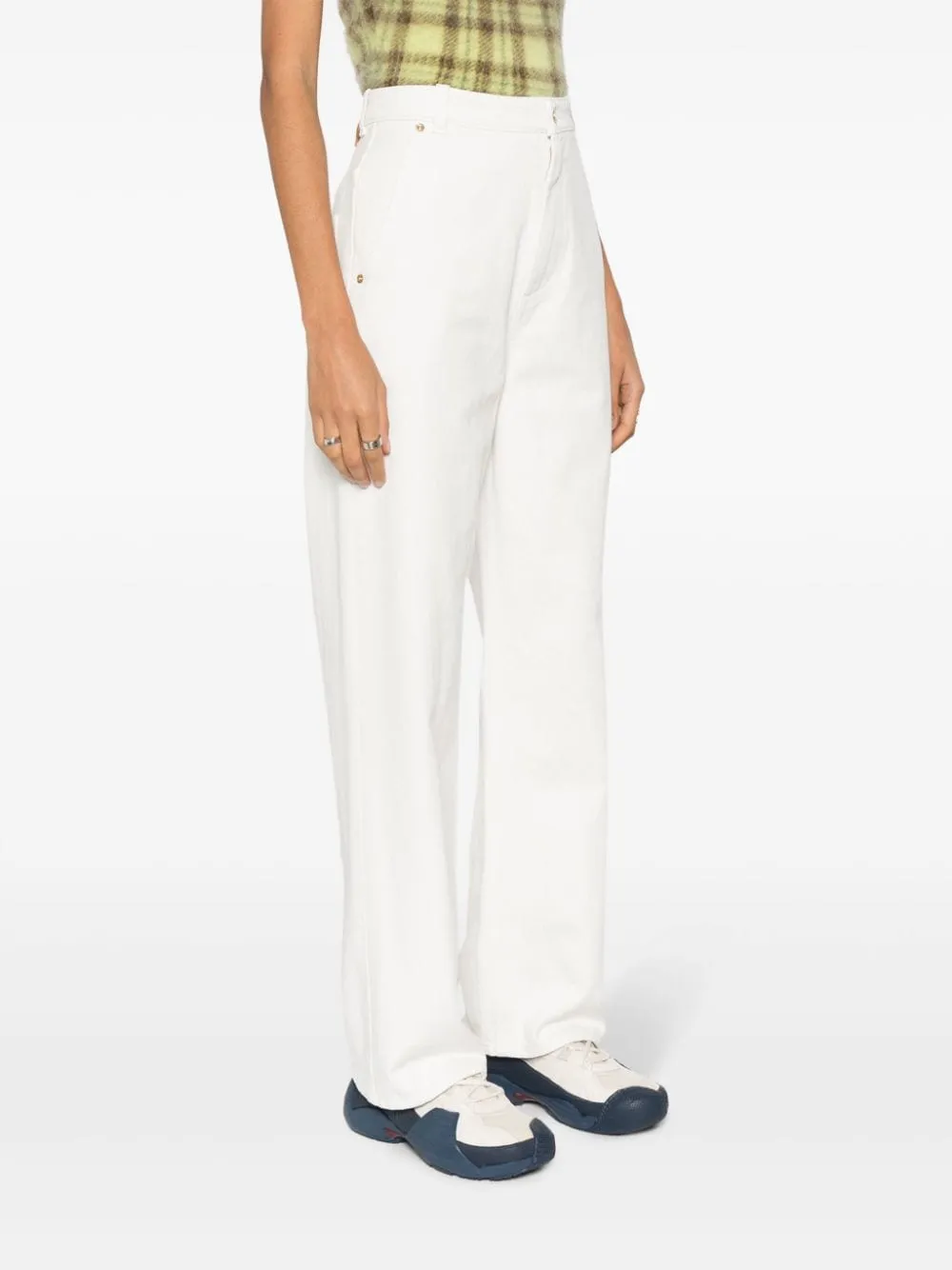 Bally Trousers White