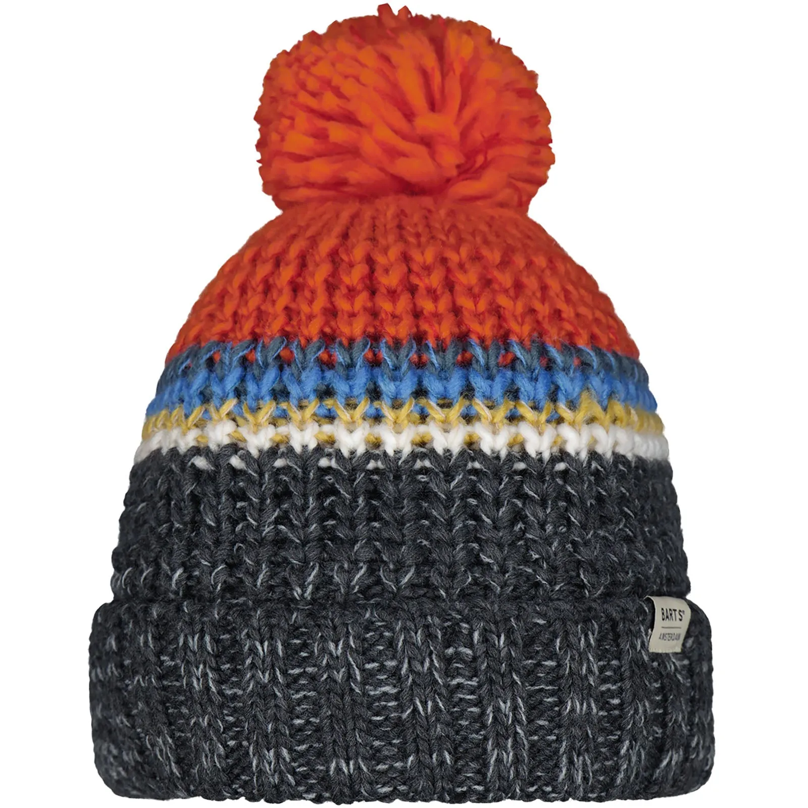 Barts Kids Reggey Cuffed Fleece Lined Bobble Hat