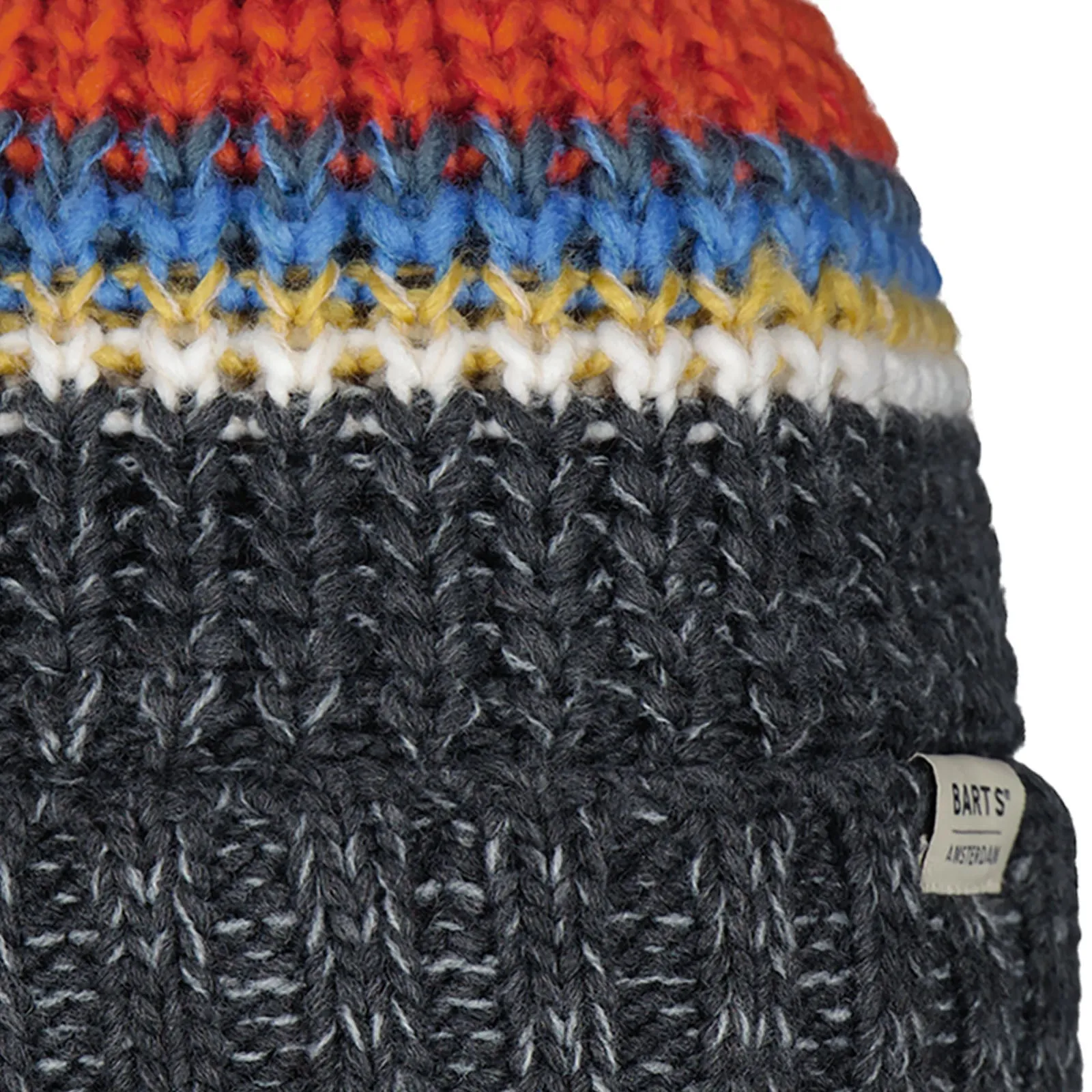 Barts Kids Reggey Cuffed Fleece Lined Bobble Hat