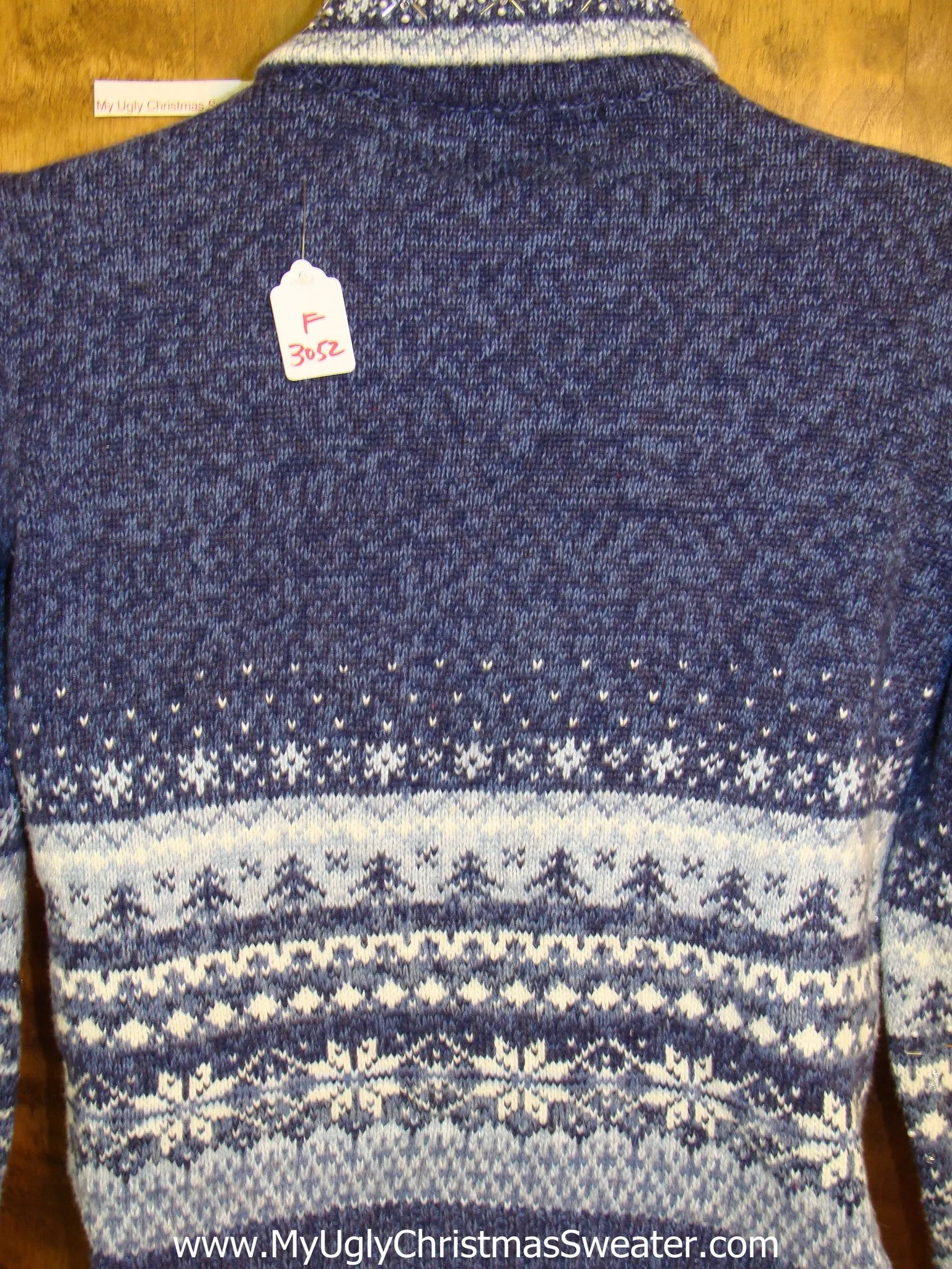 Blue Nordic Ugliest Bad Christmas Sweaters