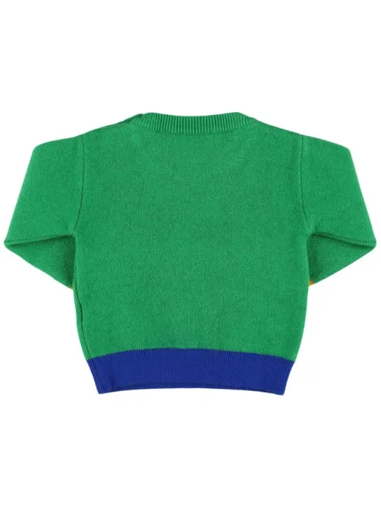 Bobo Choses   Squirrel viscose blend knit sweater 