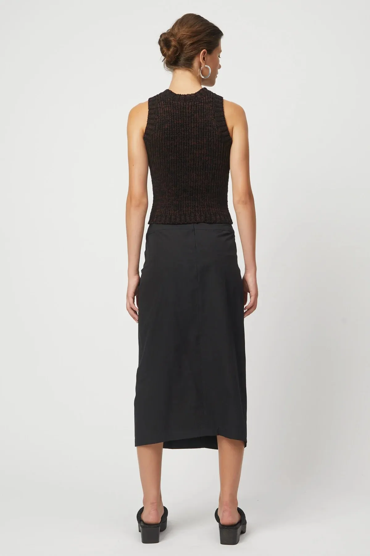 BOUCLE TANK - ESPRESSO