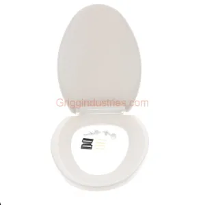 Briggs TS1600-130 White Toilet Seat