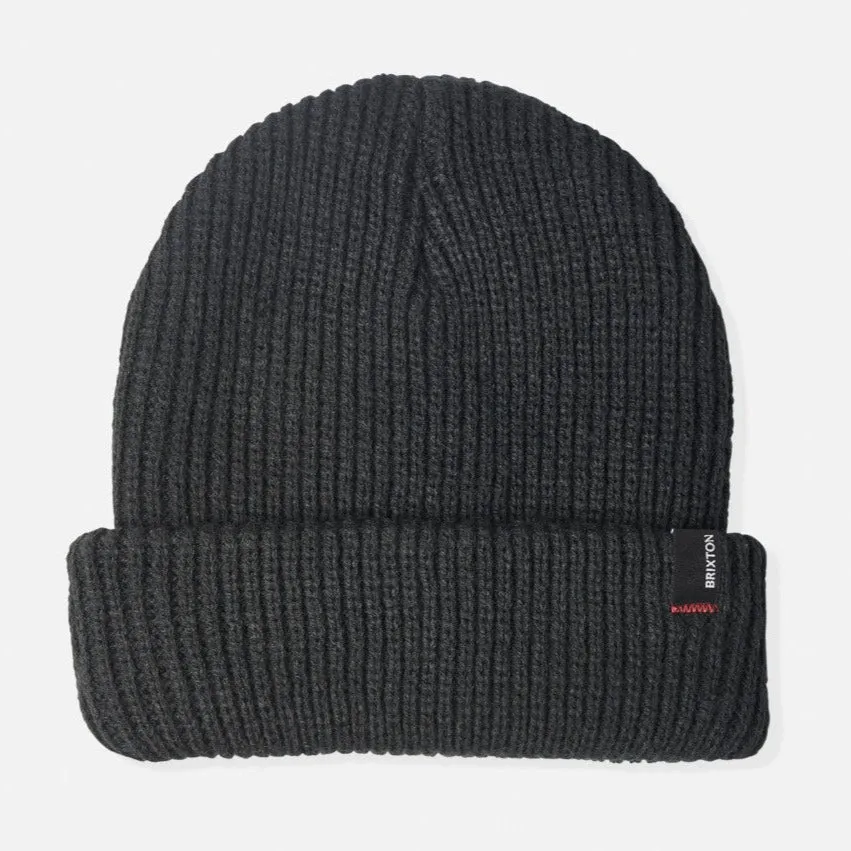 BRIXTON POLAR CHUNKY BEANIE BLACK