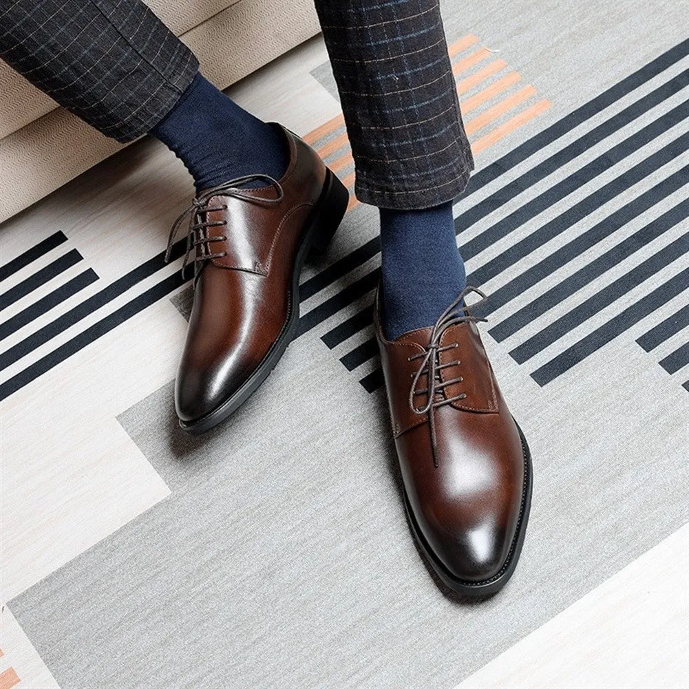 Burnished Pointed Oxford for Men