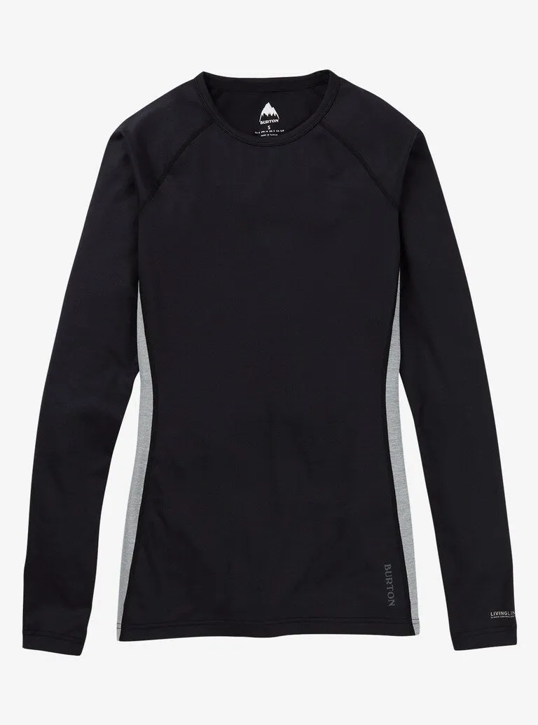 Burton Women's Midweight X Crew True Black