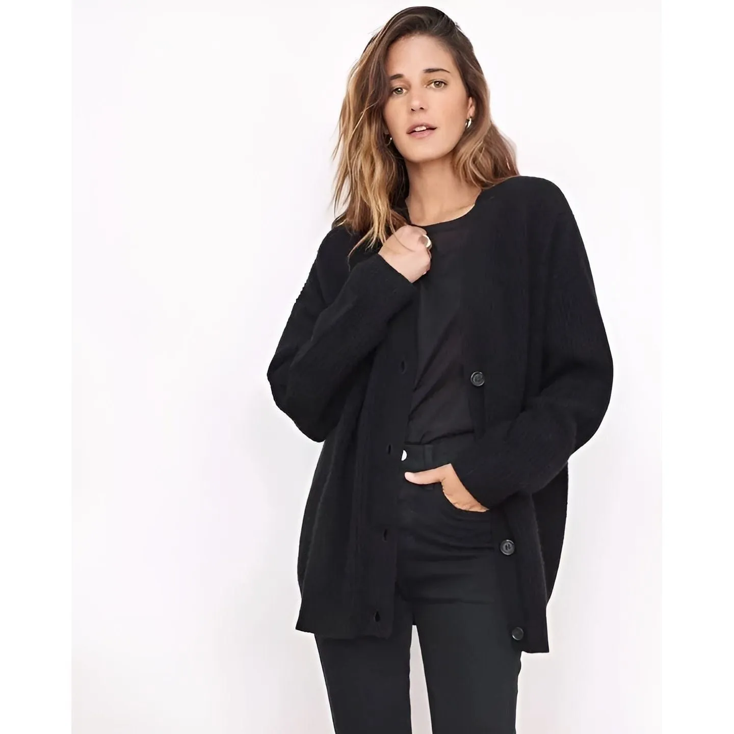 Charlotte Cardigan - Modischer Oversize-Cardigan für Damen