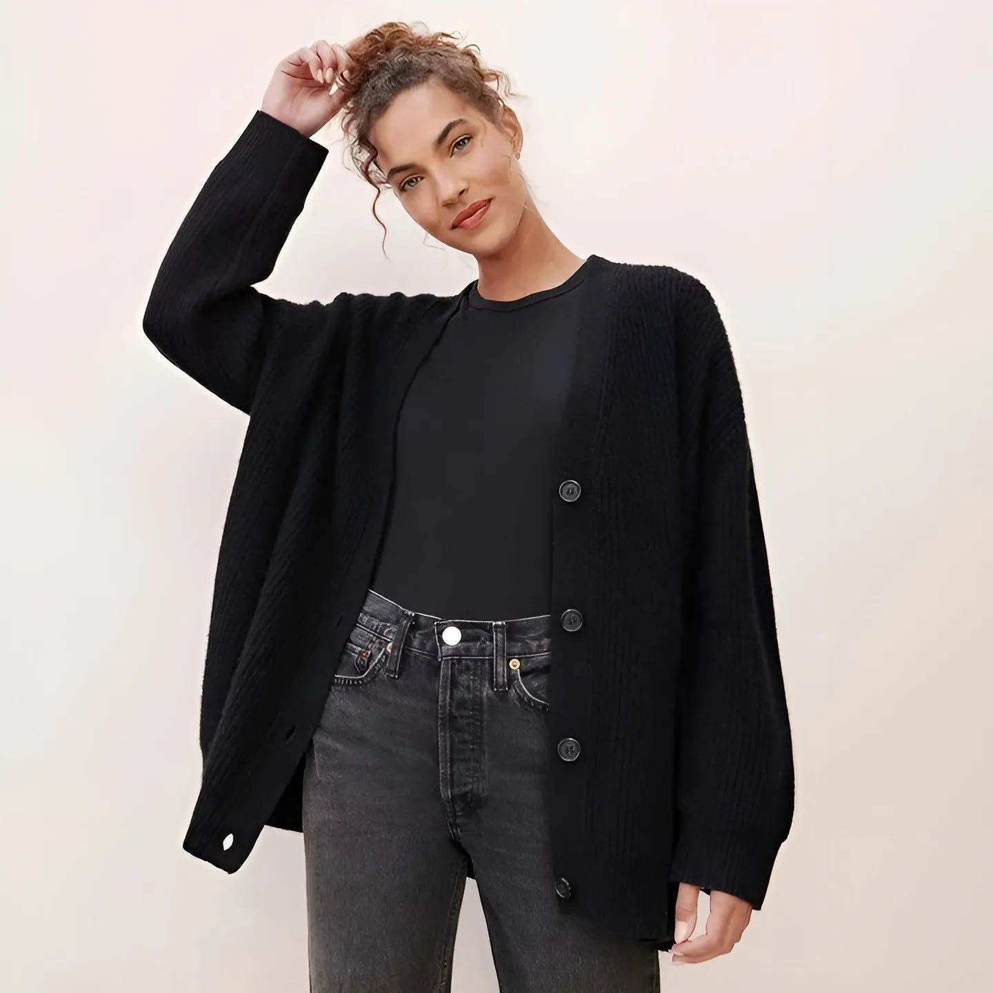 Charlotte Cardigan - Modischer Oversize-Cardigan für Damen