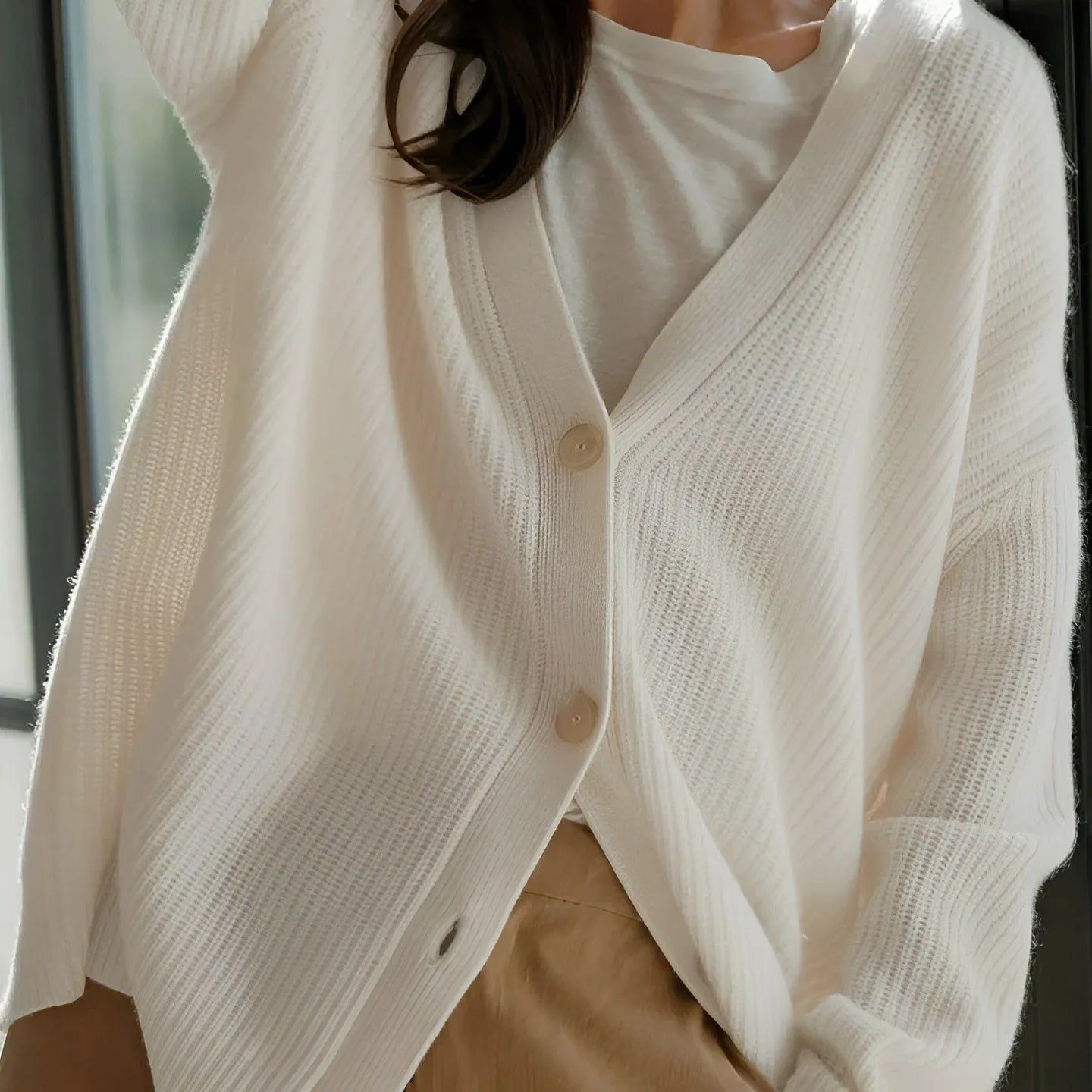 Charlotte Cardigan - Modischer Oversize-Cardigan für Damen