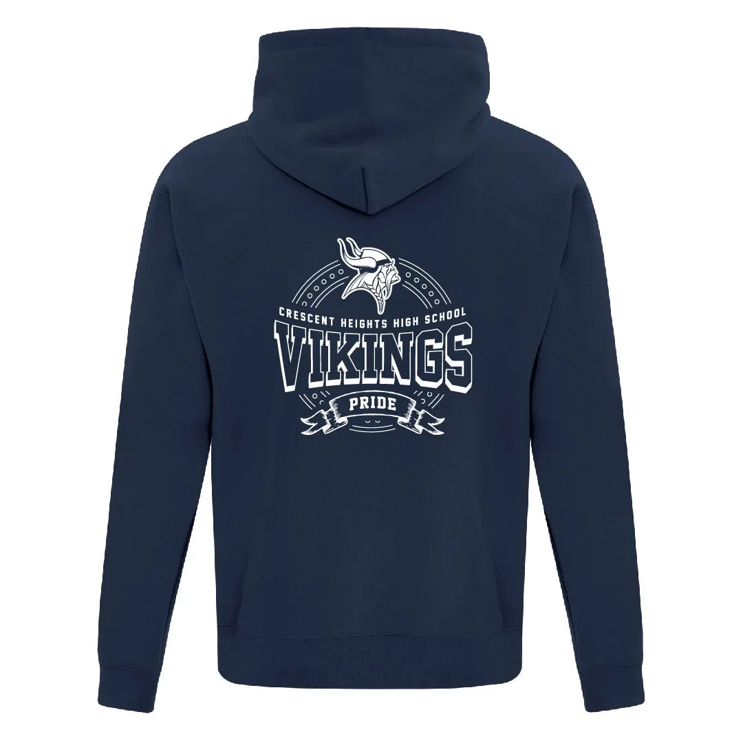 CHHS Vikings Pride Unisex Zip-Up Hoodie (CHT009/T003-F2600)