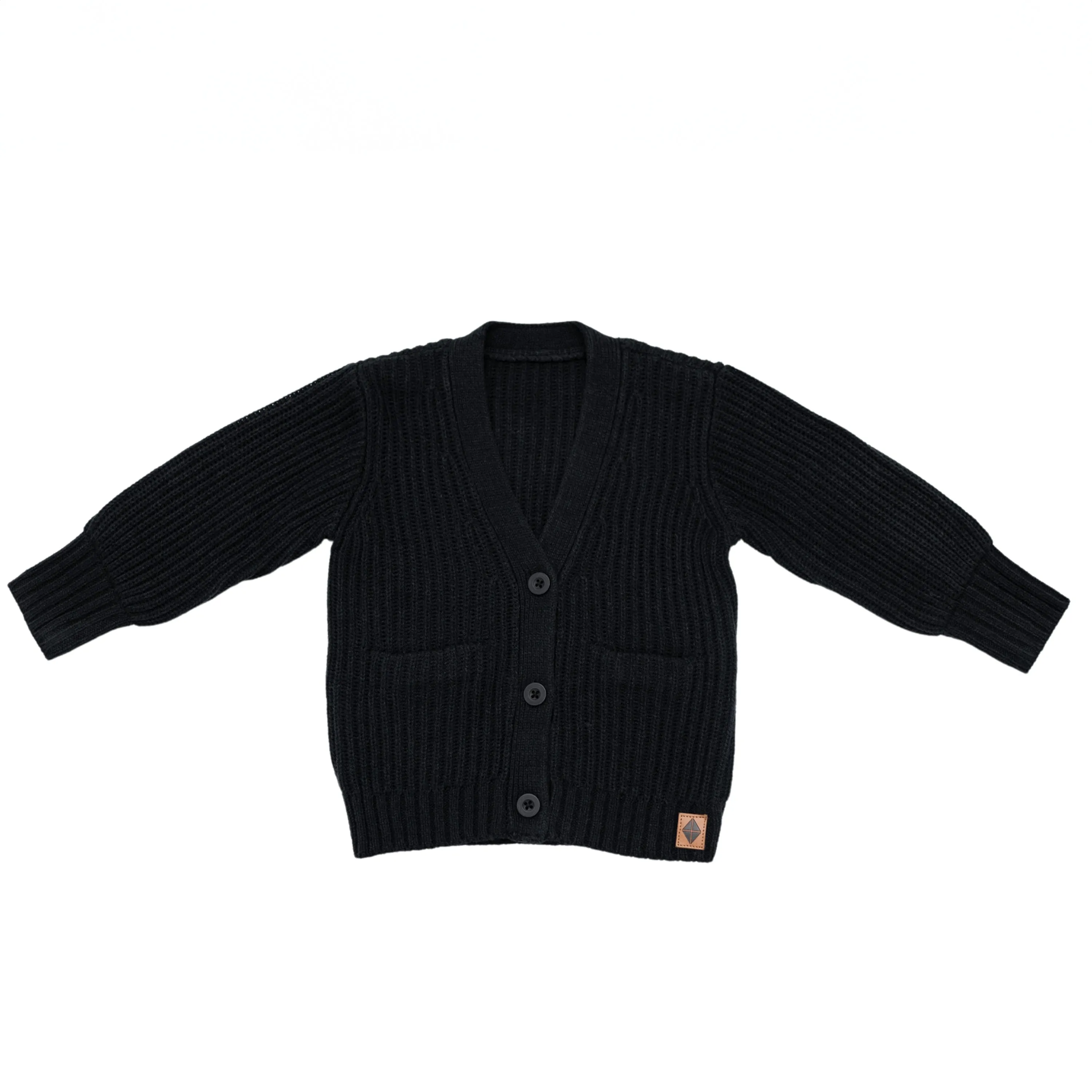 Chunky Knit Oversized Cardigan in Midnight