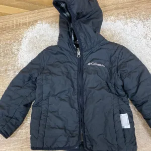 Columbia Black Quilted Jacket: black-children-18-24m