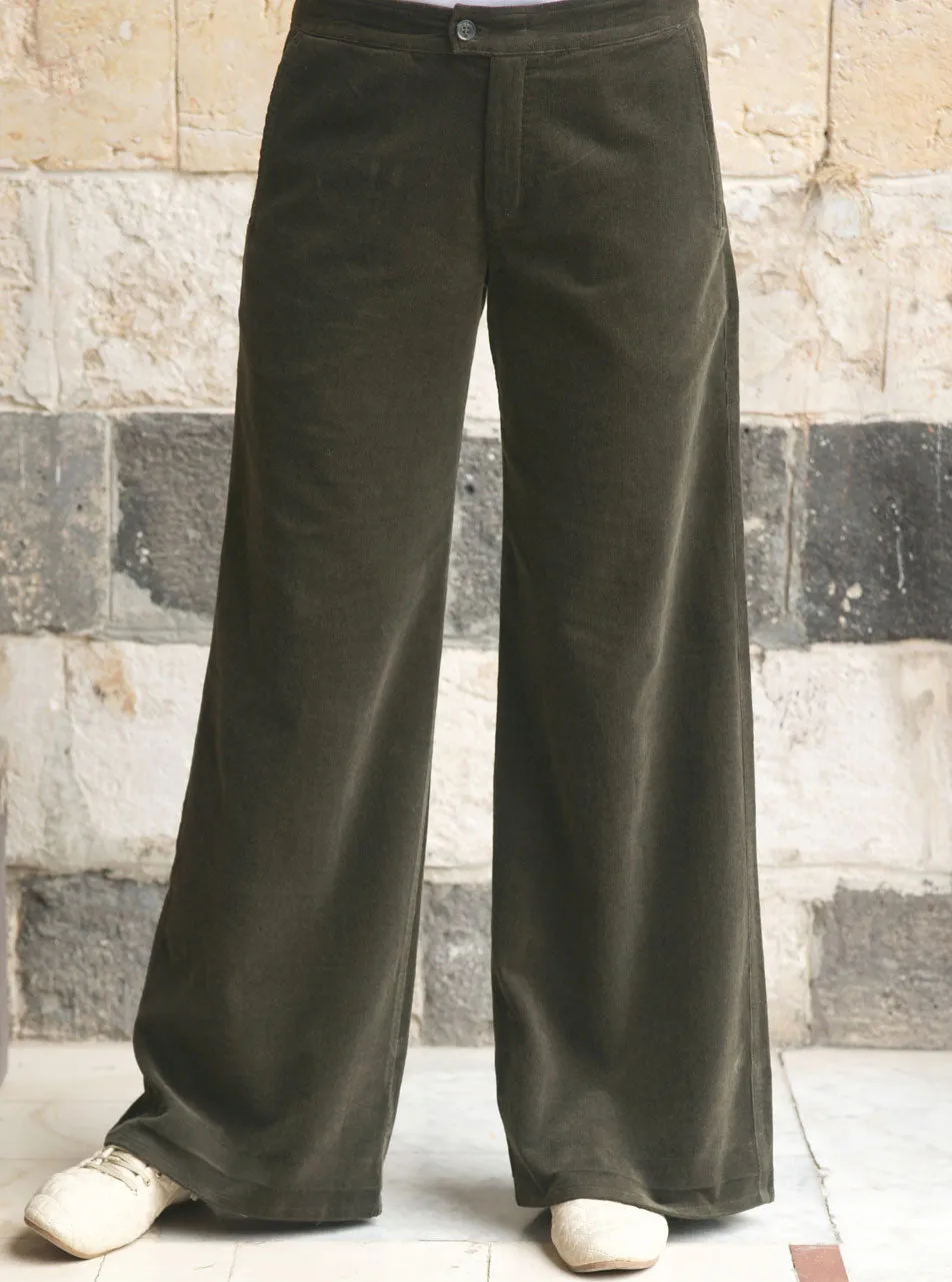 Corduroy Meymuna Trousers