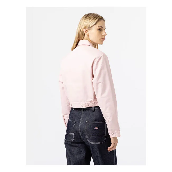 Dickies Lined Eisenhower Ladies Jacket Light Pink