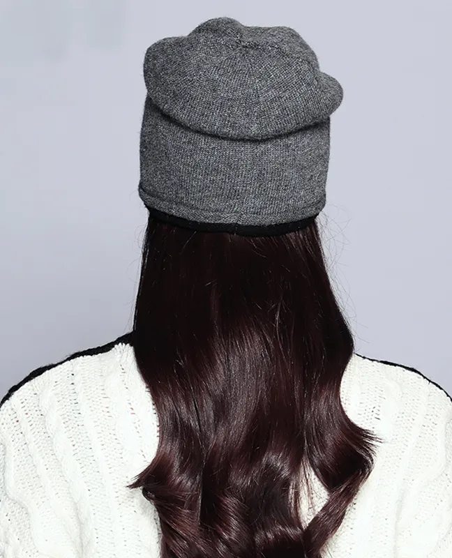 Double Layer Exotic Beanie