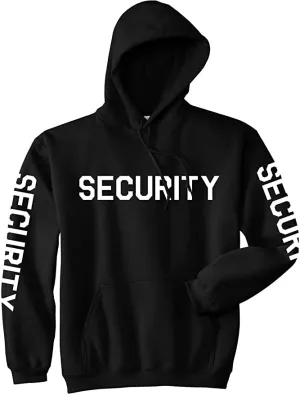 Event Security Uniform Mens Pullover Hoodie Sweatshirt