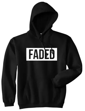 Faded Red and Pink Marijuana Weed Pullover Hoodie Hoody