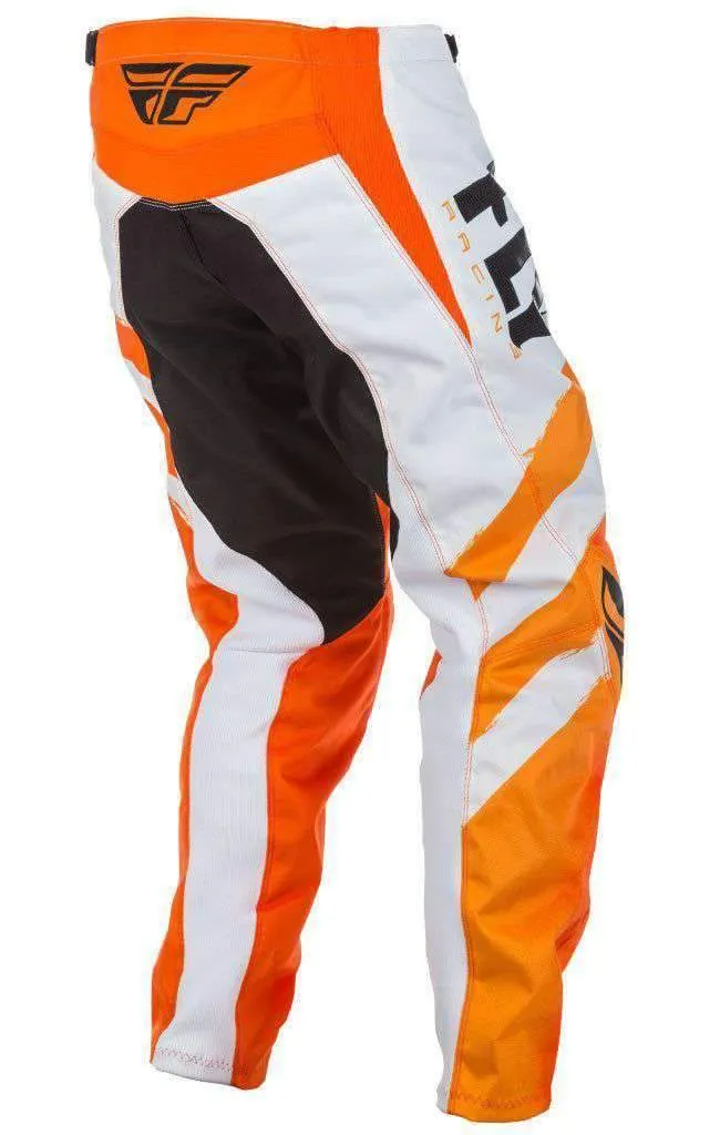 Fly Racing F-16 Men's Orange/White Motocross Pants