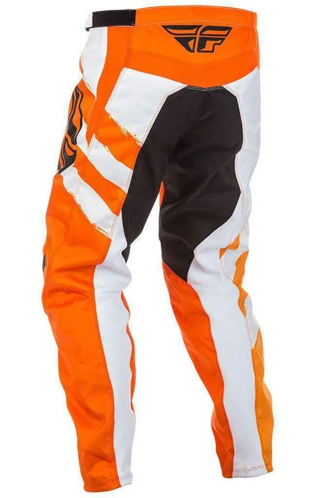 Fly Racing F-16 Men's Orange/White Motocross Pants