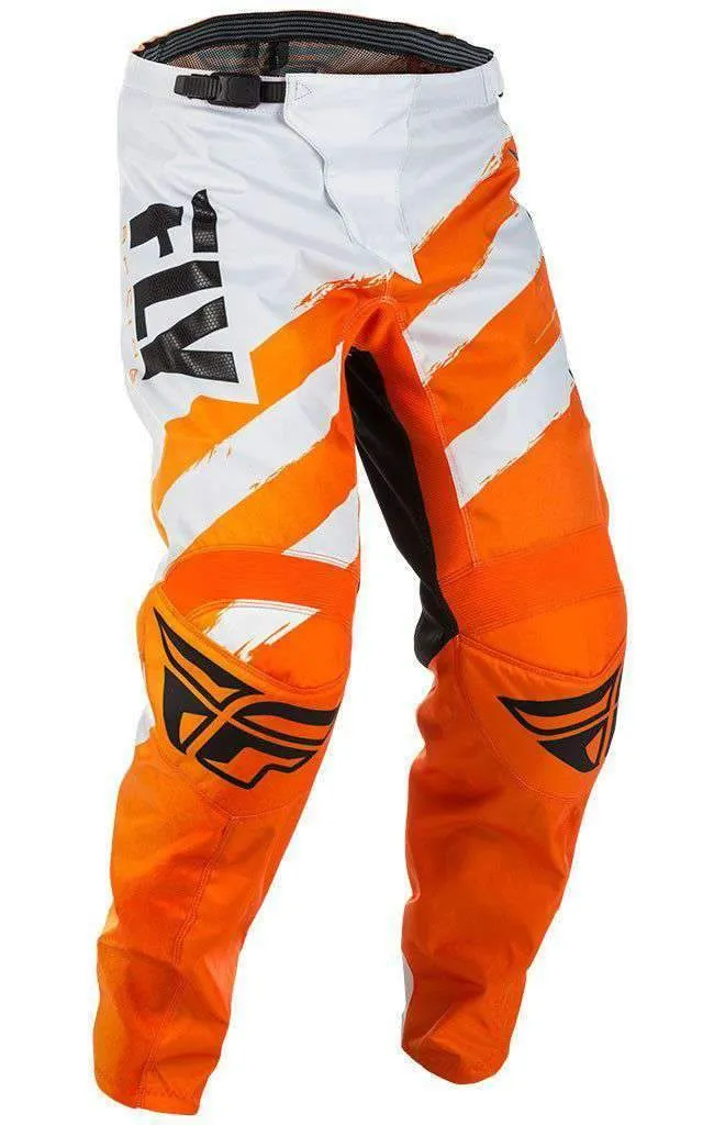 Fly Racing F-16 Men's Orange/White Motocross Pants