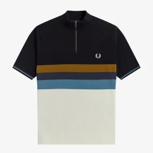 Fred Perry Funnel Neck Knit - Ecru