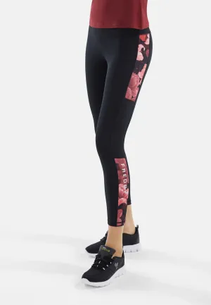 FREDDY Superfit - D.I.W.O.® PRO - High Waist Sport Leggings - Black/Pink