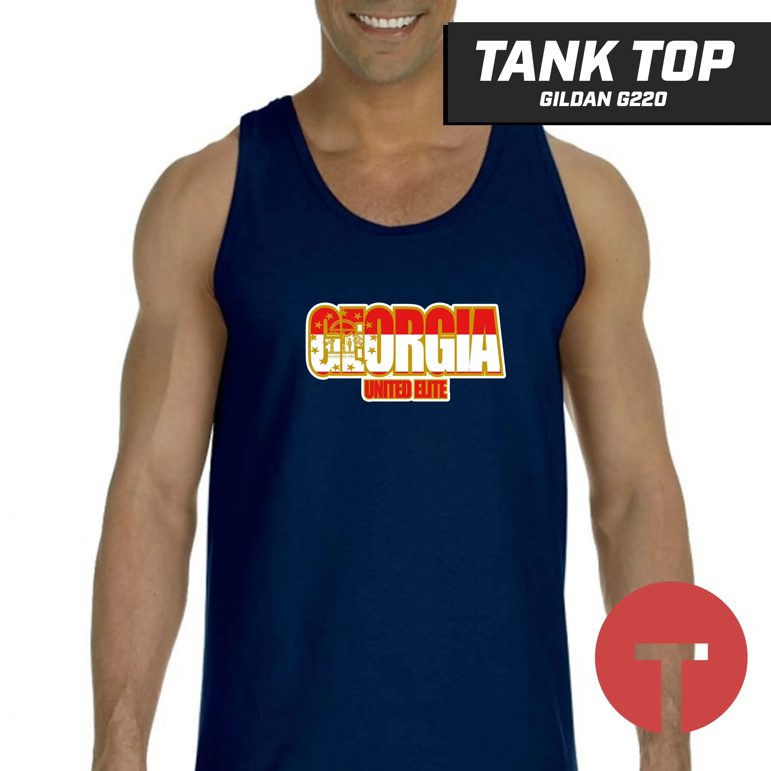 Georgia United Elite - LOGO 2 - Tank Top Gildan G220