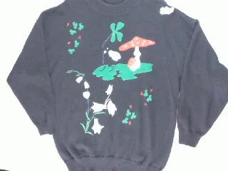 Going Mushrooms For You-Large Ugly Sweater