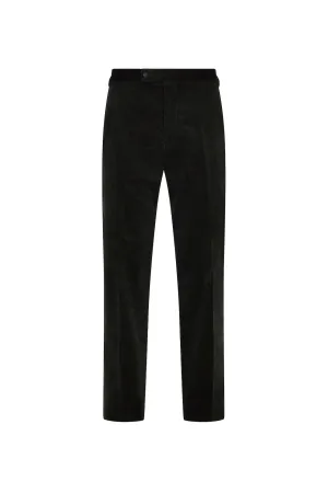 Green Fine Cord Trousers