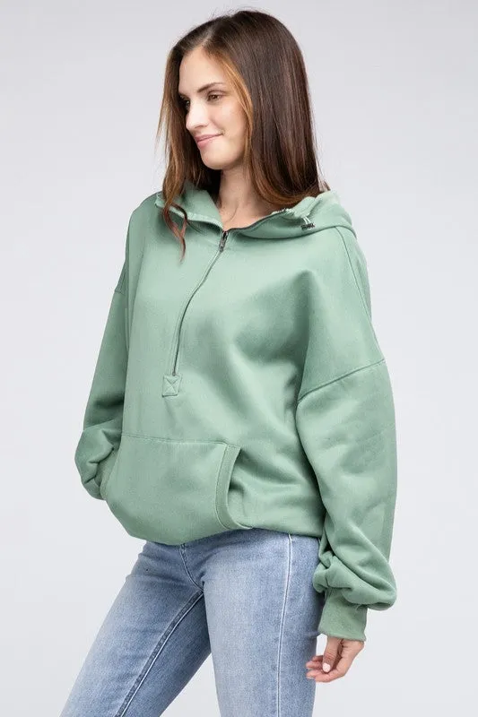 Hannah Elastic Hem Hoodie