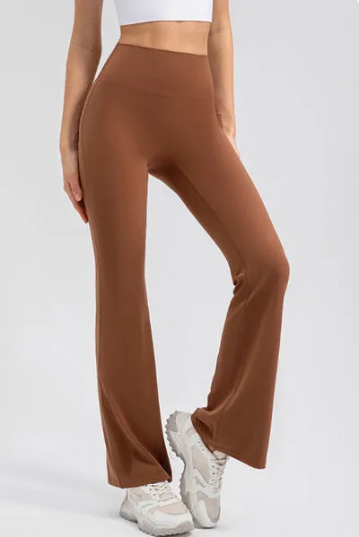 High Waist Straight Active Pants