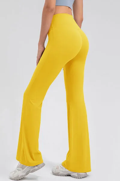 High Waist Straight Active Pants