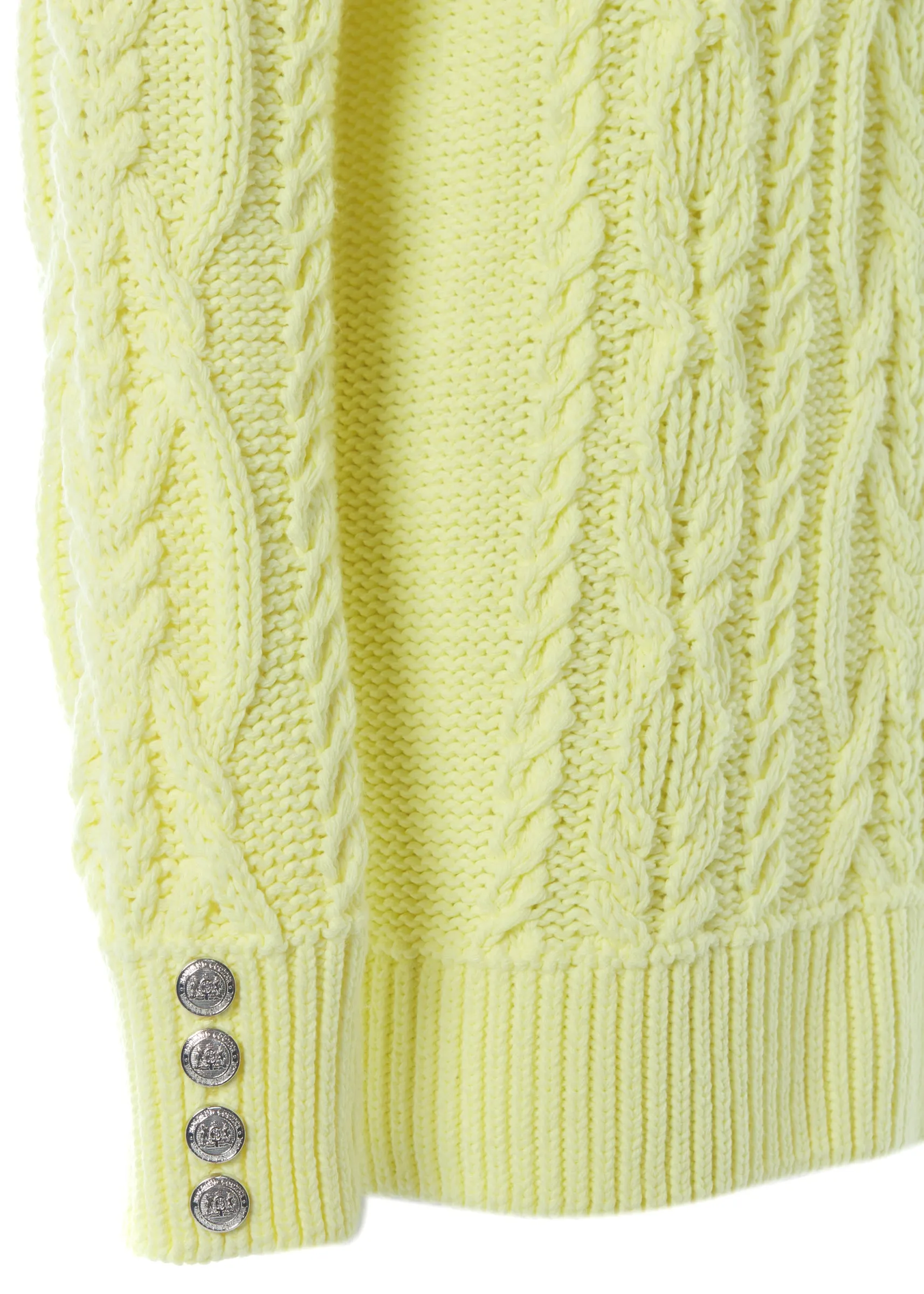 Highbury Cable Jumper (Lemon)