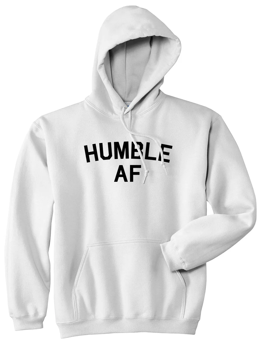 Humble AF Funny Mens Pullover Hoodie