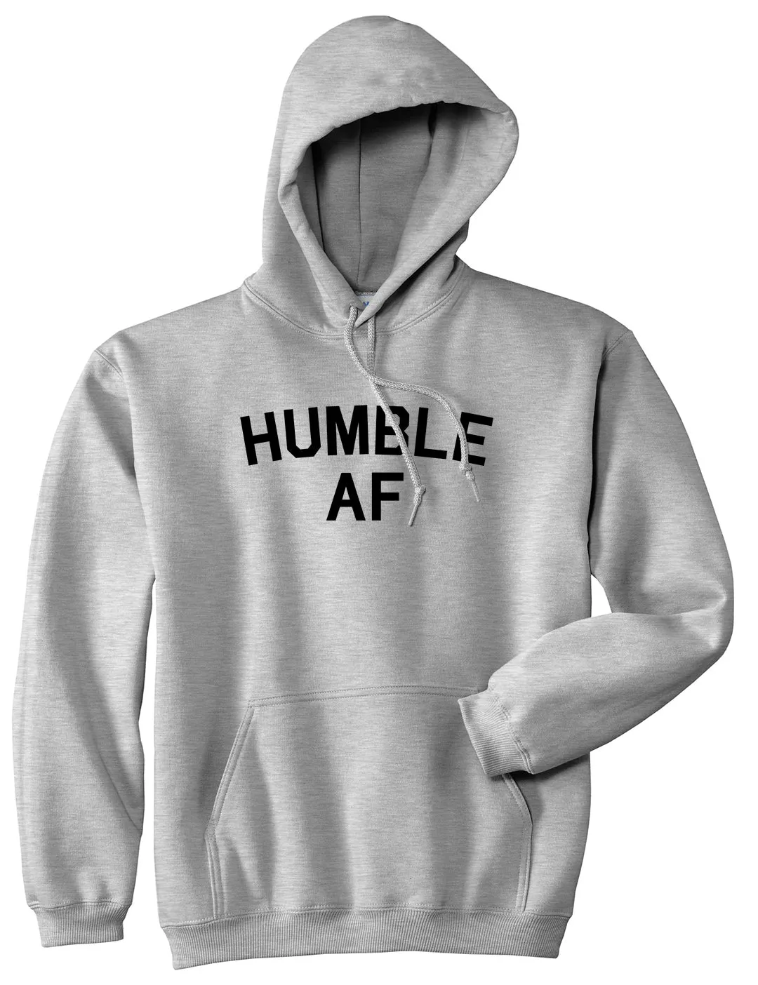 Humble AF Funny Mens Pullover Hoodie