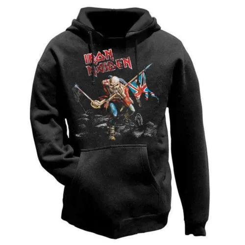 IRON MAIDEN PULLOVER HOODIE: THE TROOPER