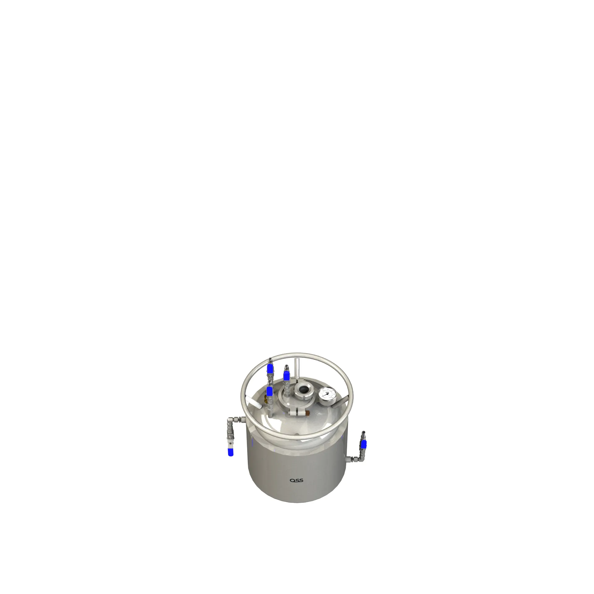 Jacketed Solvent Tank - 25lb