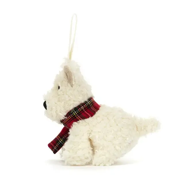 Jellycat Munro Scottie Dog Ornament