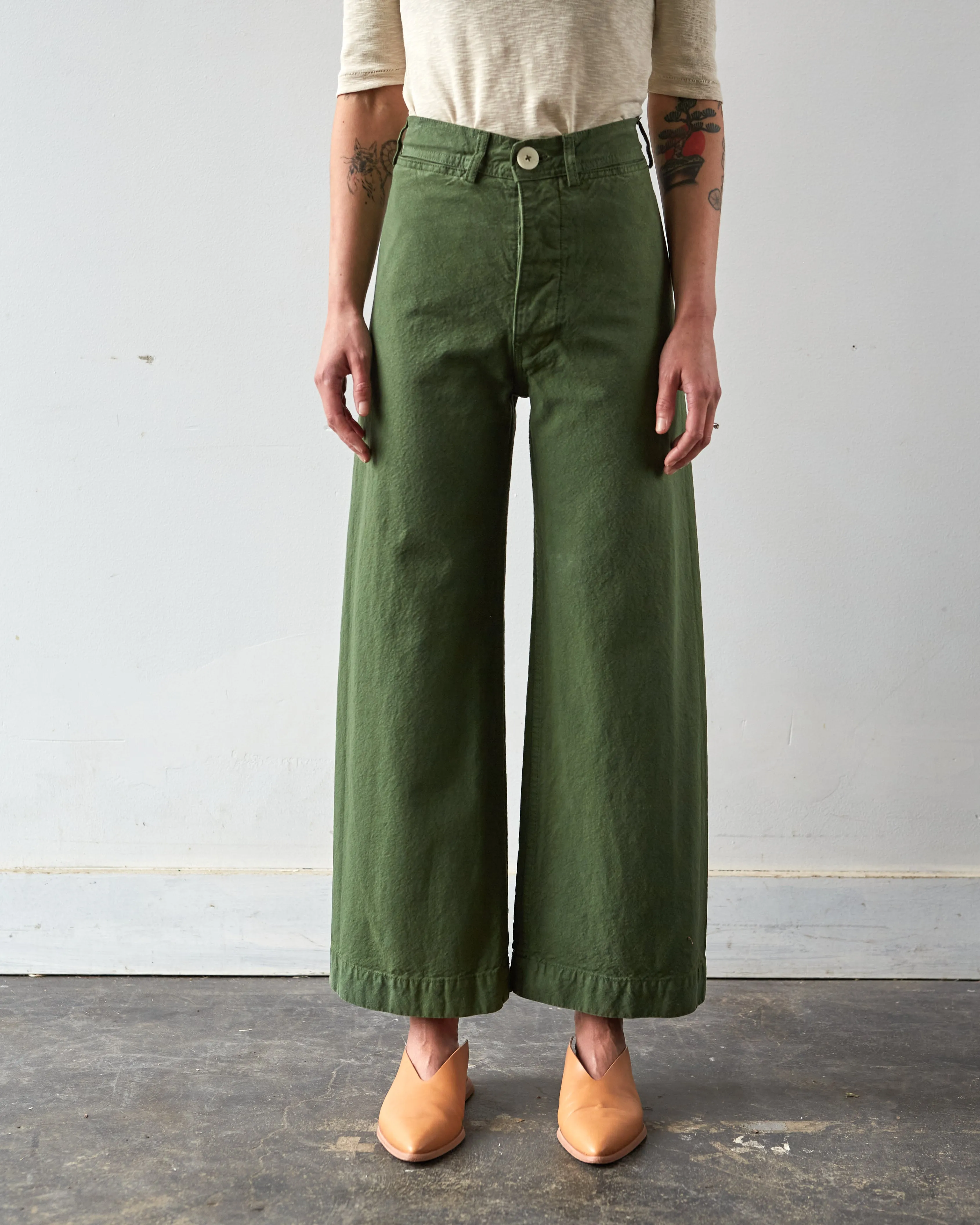 Jesse Kamm Sailor Pant, Olive