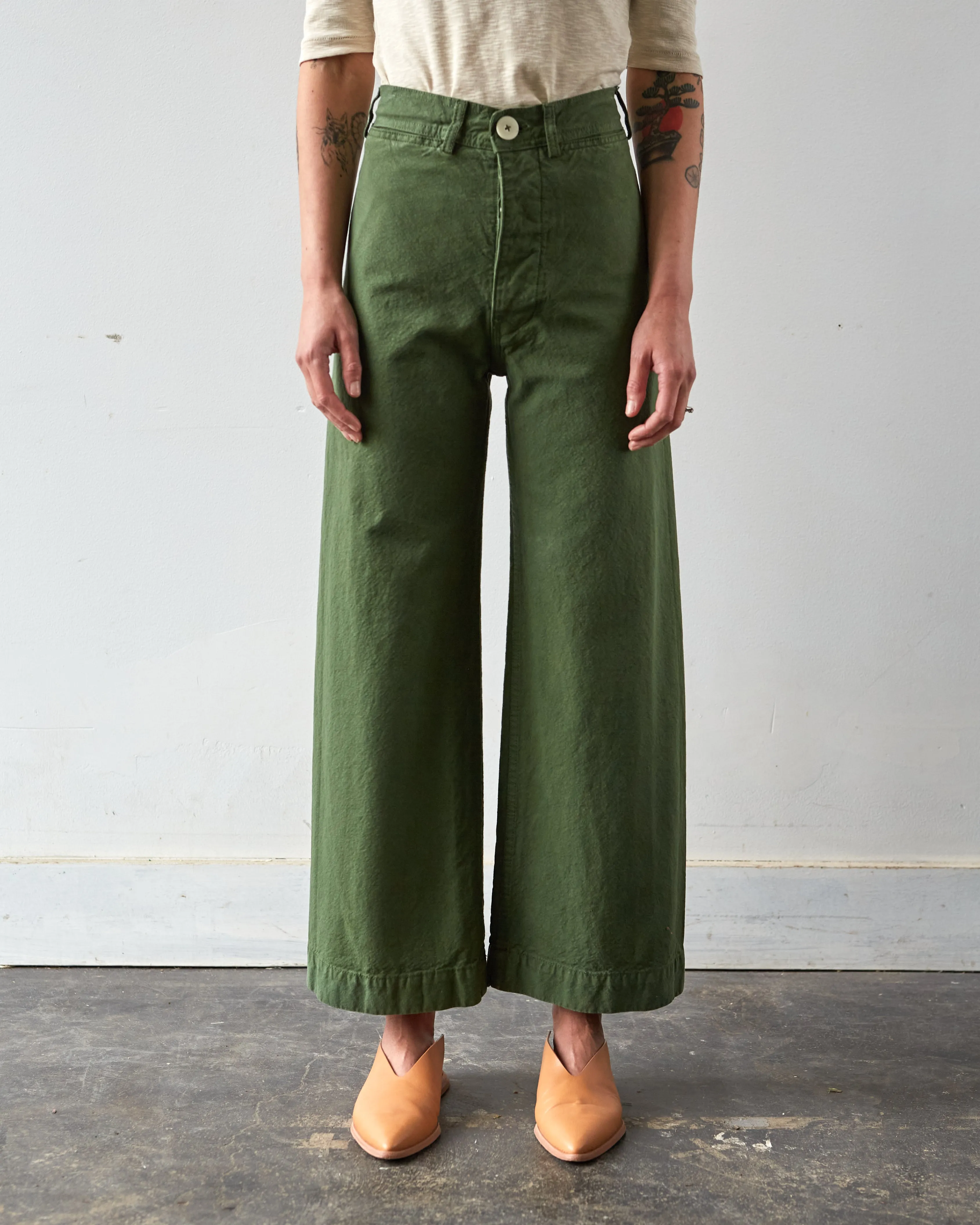 Jesse Kamm Sailor Pant, Olive